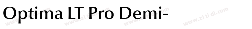Optima LT Pro Demi字体转换 Optima LT Pro Demi字体转换
